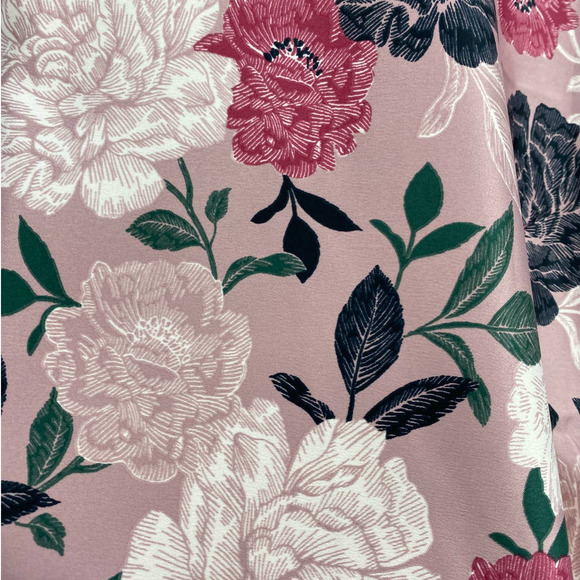 SOLD Marc New York Pink Floral Kimono Blouse Shirt NEW - Picture 10 of 14